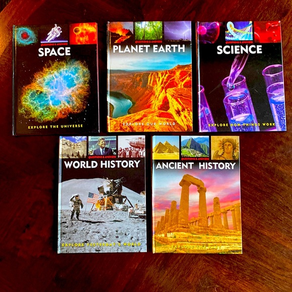 Question & Answer Explore Series Of Educational Books. Science, History. - Picture 1 of 4